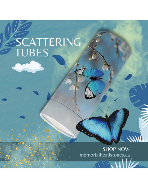 Butterfly Blossom (Adult Scattering Tube) Butterfly Blossom (Adult Scattering Tube)